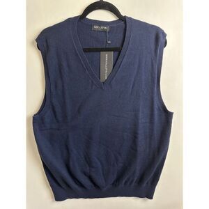 Kallspin Men's Sleeveless Sweater Vest Large NWT‎